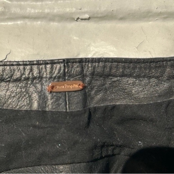 Free People Black Leather Rebel Harness Belt - Picture 4 of 13